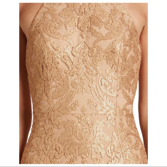 DRESS THE POPULATION SEQUIN DRESS - Picture 4 of 8